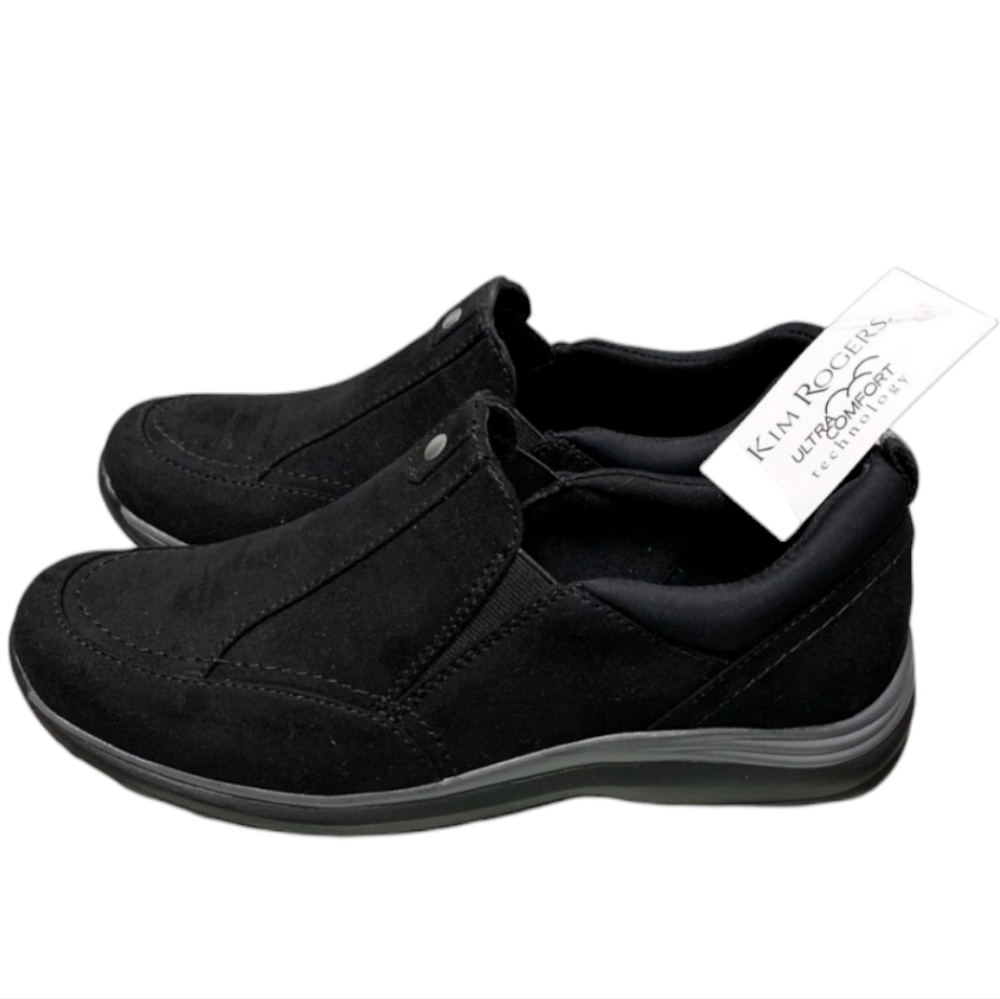 Kim Roger's Black Yola Ultra Comfort Shoes Size 7 - Picture 3 of 6